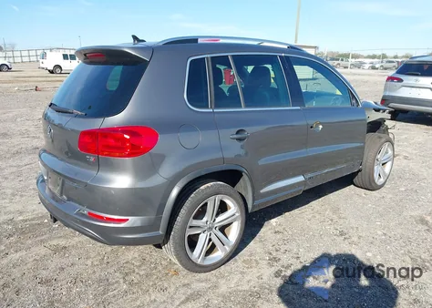 2016 Volkswagen Tiguan R-Line z USA, uszkodzony, nr VIN WVGAV7AX9GW603929
